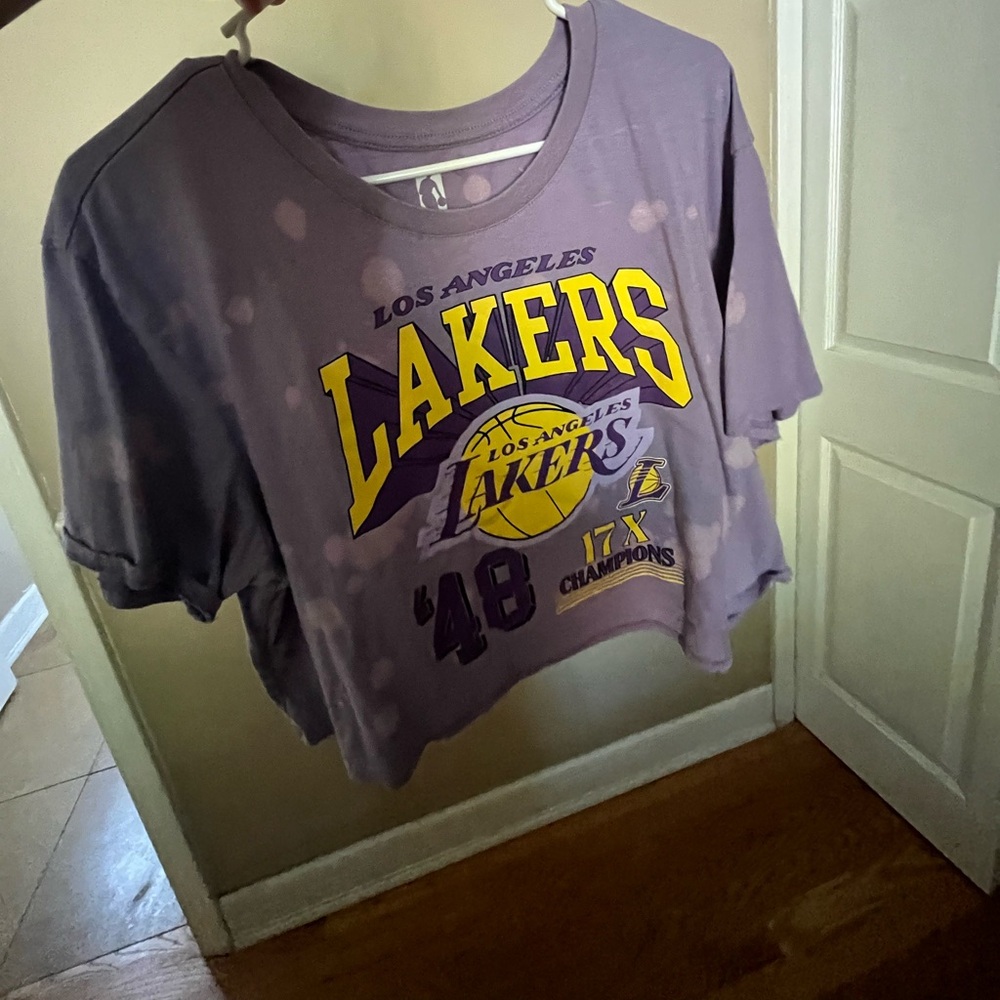 La lakers cropped top